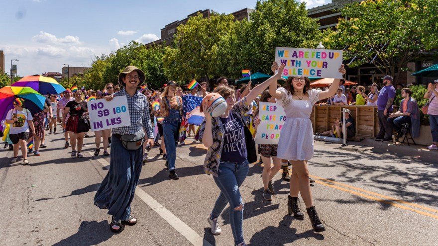 Lawrence PRIDE celebrates with parade, block party; activists plan push to protect trans&nbsp;rights