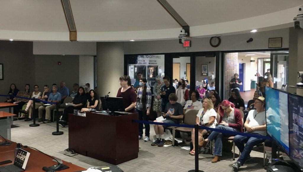 Trans, queer and other community members call on leaders to make Lawrence sanctuary city for trans&nbsp;people