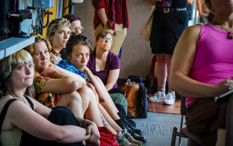 Community members again push Lawrence City Commission to take action against anti-trans state&nbsp;law